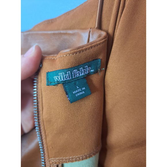 Women's Wild Fable Dress, L, Brown - Picture 5 of 6
